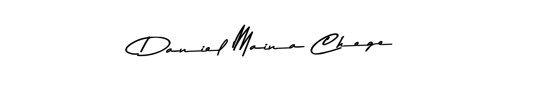 Make a beautiful signature design for name Daniel Maina Chege. With this signature (Asem Kandis PERSONAL USE) style, you can create a handwritten signature for free. Daniel Maina Chege signature style 9 images and pictures png