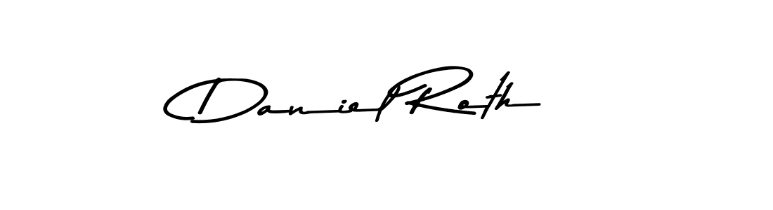 Make a beautiful signature design for name Daniel Roth. With this signature (Asem Kandis PERSONAL USE) style, you can create a handwritten signature for free. Daniel Roth signature style 9 images and pictures png