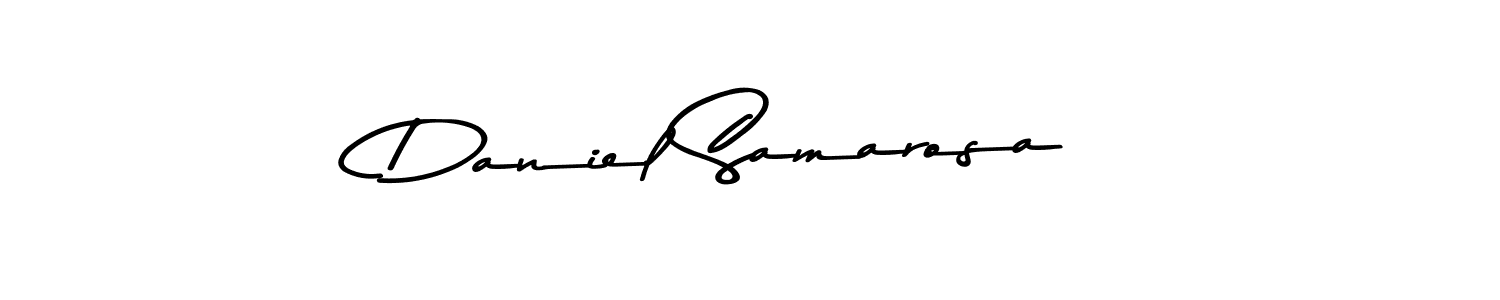 Use a signature maker to create a handwritten signature online. With this signature software, you can design (Asem Kandis PERSONAL USE) your own signature for name Daniel Samarosa. Daniel Samarosa signature style 9 images and pictures png