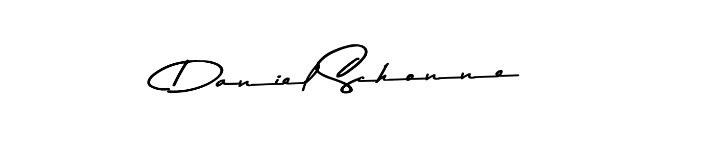 Design your own signature with our free online signature maker. With this signature software, you can create a handwritten (Asem Kandis PERSONAL USE) signature for name Daniel Schonne. Daniel Schonne signature style 9 images and pictures png