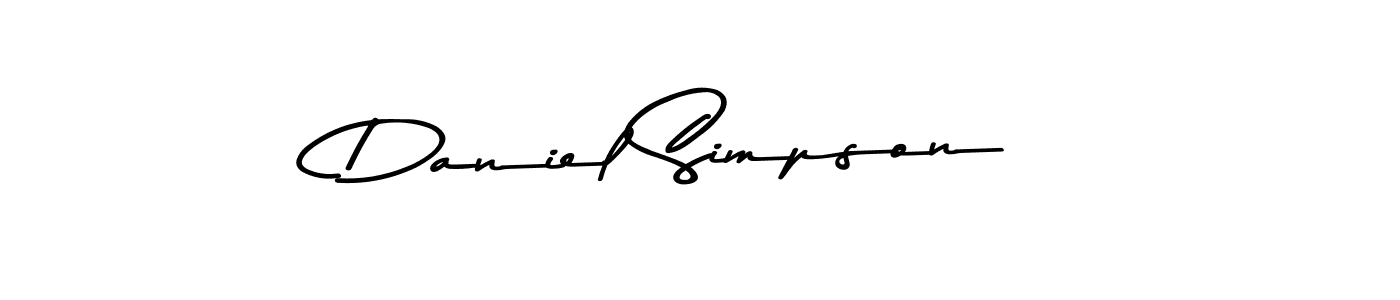 Make a beautiful signature design for name Daniel Simpson. Use this online signature maker to create a handwritten signature for free. Daniel Simpson signature style 9 images and pictures png