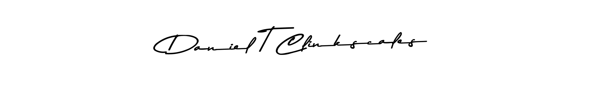 Also You can easily find your signature by using the search form. We will create Daniel T Clinkscales name handwritten signature images for you free of cost using Asem Kandis PERSONAL USE sign style. Daniel T Clinkscales signature style 9 images and pictures png
