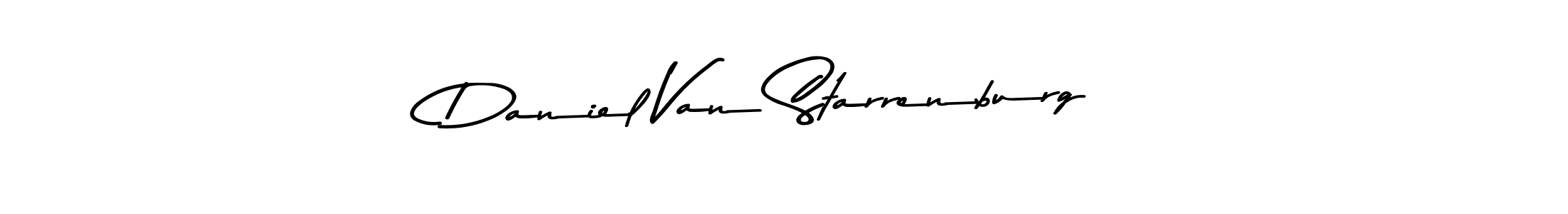 Daniel Van Starrenburg stylish signature style. Best Handwritten Sign (Asem Kandis PERSONAL USE) for my name. Handwritten Signature Collection Ideas for my name Daniel Van Starrenburg. Daniel Van Starrenburg signature style 9 images and pictures png