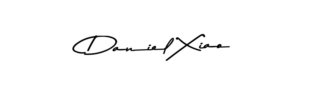 How to make Daniel Xiao name signature. Use Asem Kandis PERSONAL USE style for creating short signs online. This is the latest handwritten sign. Daniel Xiao signature style 9 images and pictures png