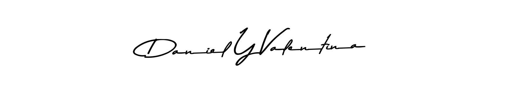 Make a beautiful signature design for name Daniel Y Valentina. Use this online signature maker to create a handwritten signature for free. Daniel Y Valentina signature style 9 images and pictures png