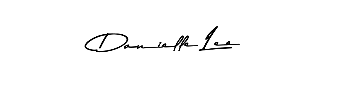 You should practise on your own different ways (Asem Kandis PERSONAL USE) to write your name (Danielle Lee) in signature. don't let someone else do it for you. Danielle Lee signature style 9 images and pictures png