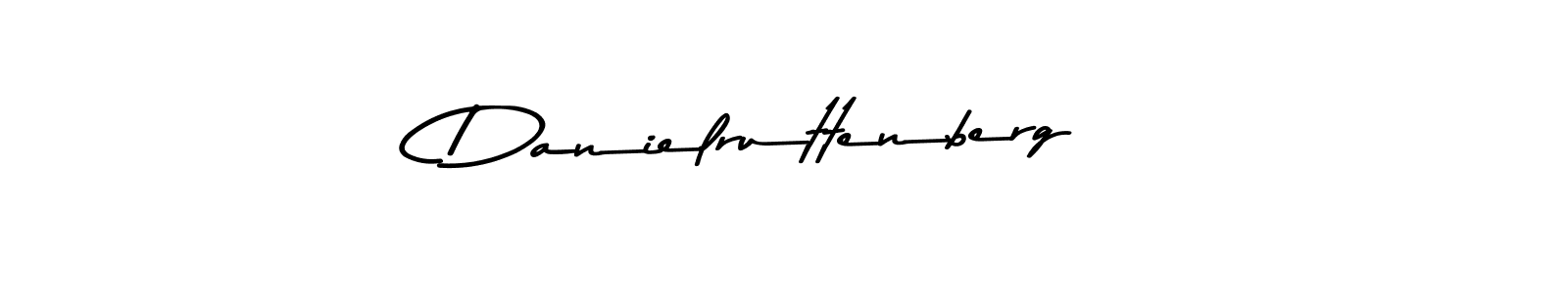 Make a beautiful signature design for name Danielruttenberg. With this signature (Asem Kandis PERSONAL USE) style, you can create a handwritten signature for free. Danielruttenberg signature style 9 images and pictures png