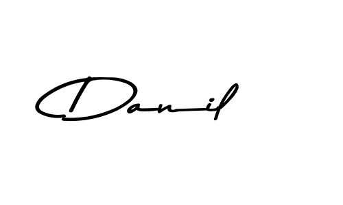 This is the best signature style for the Danil name. Also you like these signature font (Asem Kandis PERSONAL USE). Mix name signature. Danil signature style 9 images and pictures png