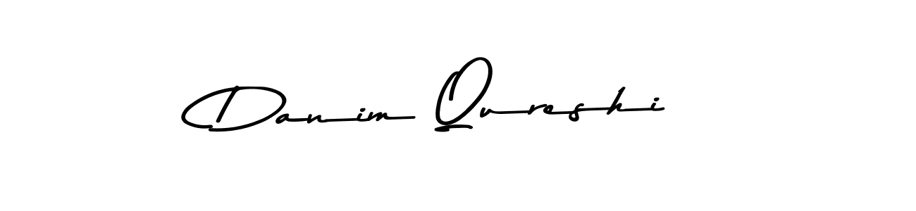 Create a beautiful signature design for name Danim Qureshi. With this signature (Asem Kandis PERSONAL USE) fonts, you can make a handwritten signature for free. Danim Qureshi signature style 9 images and pictures png