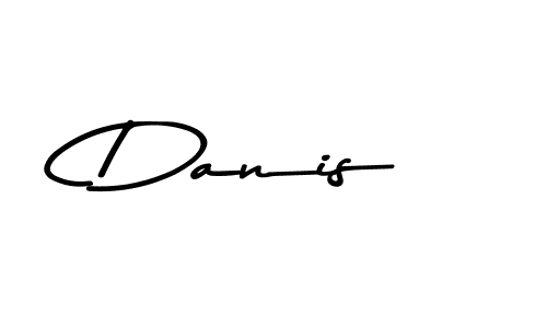 Use a signature maker to create a handwritten signature online. With this signature software, you can design (Asem Kandis PERSONAL USE) your own signature for name Danis. Danis signature style 9 images and pictures png