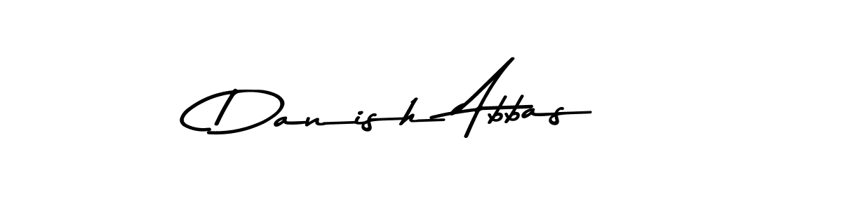 Design your own signature with our free online signature maker. With this signature software, you can create a handwritten (Asem Kandis PERSONAL USE) signature for name Danish Abbas. Danish Abbas signature style 9 images and pictures png