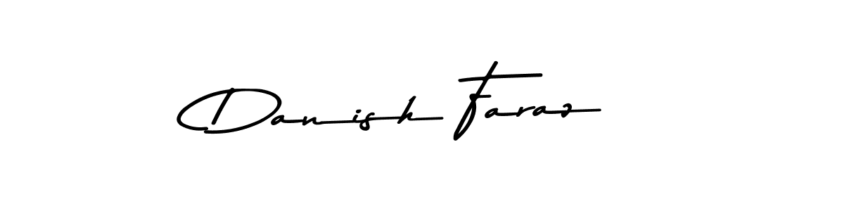 Use a signature maker to create a handwritten signature online. With this signature software, you can design (Asem Kandis PERSONAL USE) your own signature for name Danish Faraz. Danish Faraz signature style 9 images and pictures png