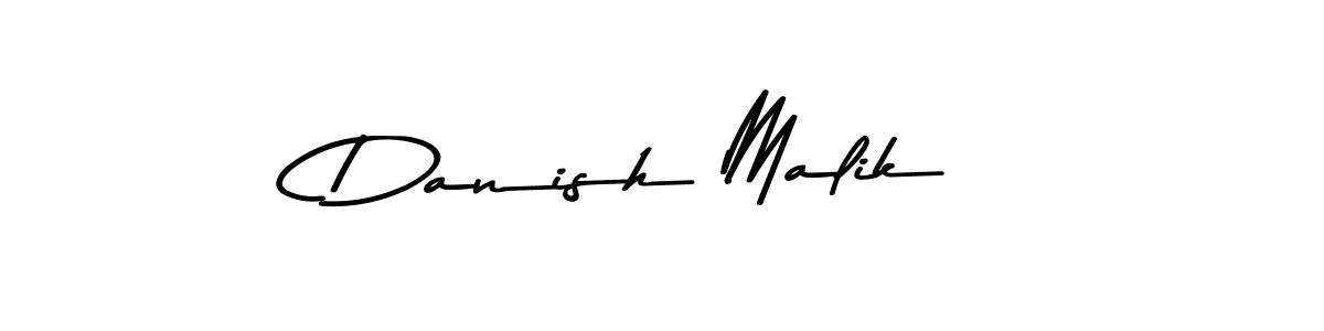 Create a beautiful signature design for name Danish Malik. With this signature (Asem Kandis PERSONAL USE) fonts, you can make a handwritten signature for free. Danish Malik signature style 9 images and pictures png