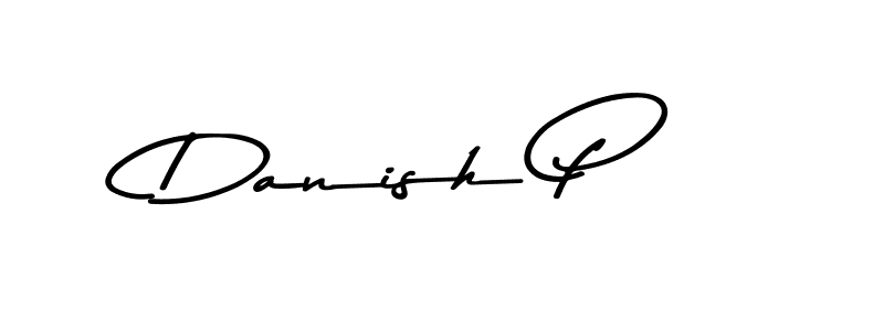 Danish P stylish signature style. Best Handwritten Sign (Asem Kandis PERSONAL USE) for my name. Handwritten Signature Collection Ideas for my name Danish P. Danish P signature style 9 images and pictures png