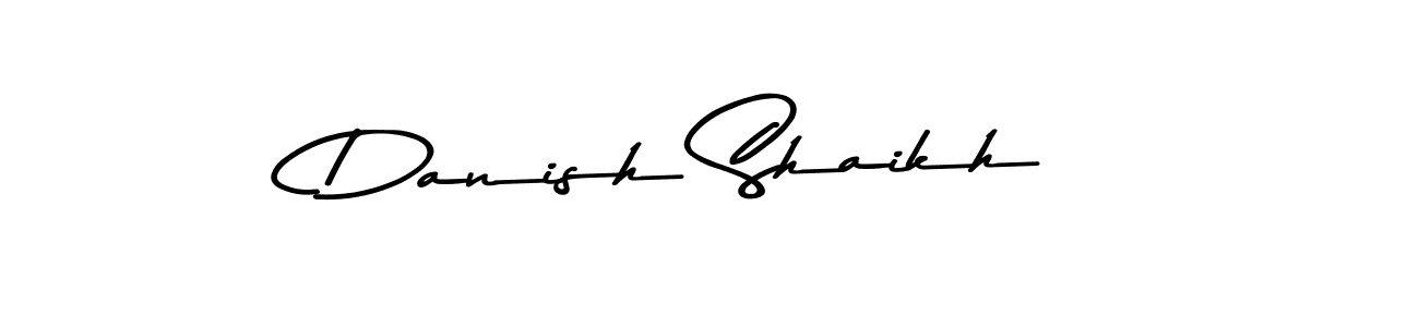 Make a beautiful signature design for name Danish Shaikh. Use this online signature maker to create a handwritten signature for free. Danish Shaikh signature style 9 images and pictures png