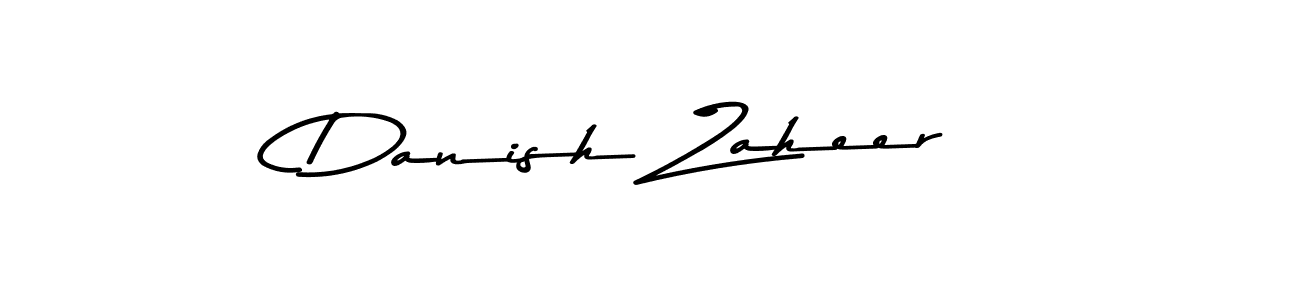 Design your own signature with our free online signature maker. With this signature software, you can create a handwritten (Asem Kandis PERSONAL USE) signature for name Danish Zaheer. Danish Zaheer signature style 9 images and pictures png