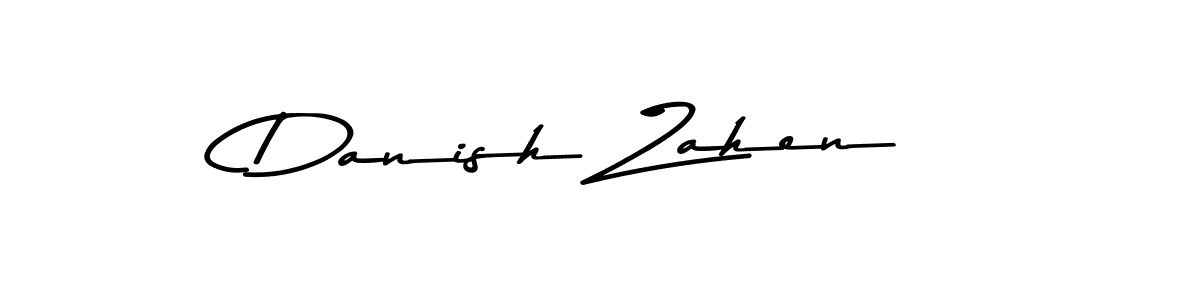 Use a signature maker to create a handwritten signature online. With this signature software, you can design (Asem Kandis PERSONAL USE) your own signature for name Danish Zahen. Danish Zahen signature style 9 images and pictures png