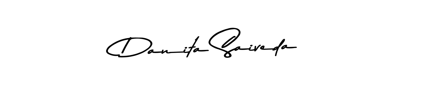 It looks lik you need a new signature style for name Danita Saiveda. Design unique handwritten (Asem Kandis PERSONAL USE) signature with our free signature maker in just a few clicks. Danita Saiveda signature style 9 images and pictures png