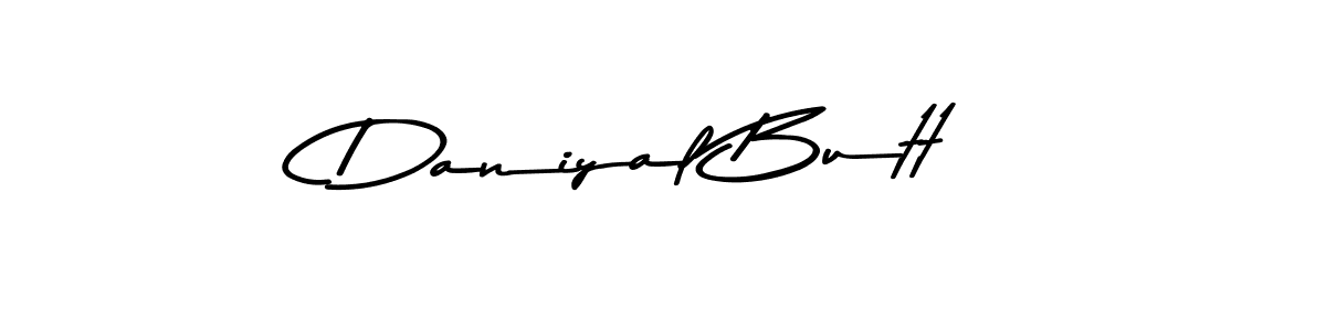 This is the best signature style for the Daniyal Butt name. Also you like these signature font (Asem Kandis PERSONAL USE). Mix name signature. Daniyal Butt signature style 9 images and pictures png