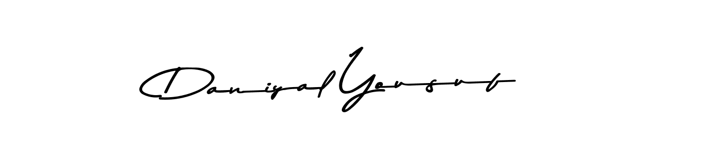 Make a beautiful signature design for name Daniyal Yousuf. Use this online signature maker to create a handwritten signature for free. Daniyal Yousuf signature style 9 images and pictures png