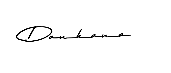 How to make Dankana name signature. Use Asem Kandis PERSONAL USE style for creating short signs online. This is the latest handwritten sign. Dankana signature style 9 images and pictures png