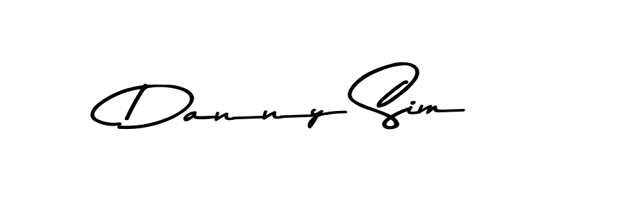 Make a beautiful signature design for name Danny Sim. With this signature (Asem Kandis PERSONAL USE) style, you can create a handwritten signature for free. Danny Sim signature style 9 images and pictures png