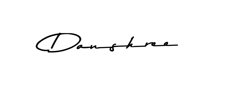 Make a beautiful signature design for name Danshree. With this signature (Asem Kandis PERSONAL USE) style, you can create a handwritten signature for free. Danshree signature style 9 images and pictures png