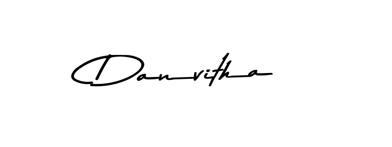 The best way (Asem Kandis PERSONAL USE) to make a short signature is to pick only two or three words in your name. The name Danvitha include a total of six letters. For converting this name. Danvitha signature style 9 images and pictures png