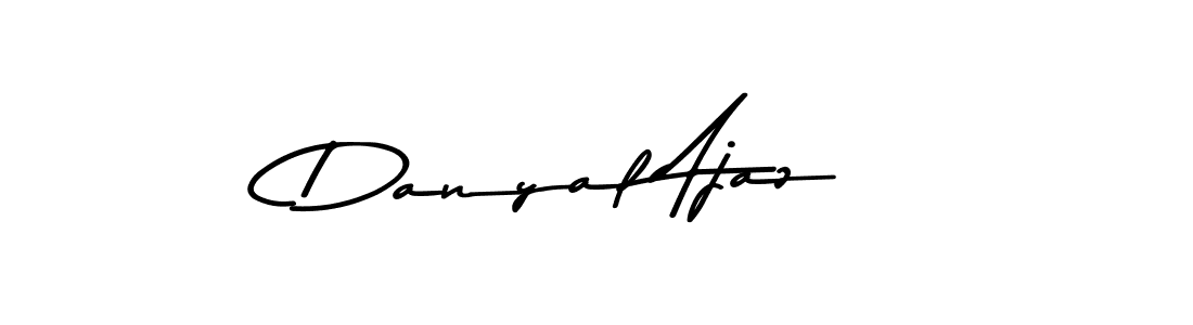 Use a signature maker to create a handwritten signature online. With this signature software, you can design (Asem Kandis PERSONAL USE) your own signature for name Danyal Ajaz. Danyal Ajaz signature style 9 images and pictures png