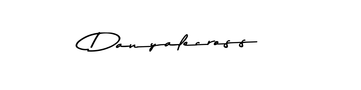 Asem Kandis PERSONAL USE is a professional signature style that is perfect for those who want to add a touch of class to their signature. It is also a great choice for those who want to make their signature more unique. Get Danyalecross name to fancy signature for free. Danyalecross signature style 9 images and pictures png