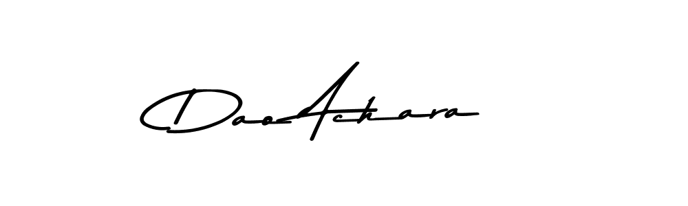 Make a beautiful signature design for name Dao Achara. Use this online signature maker to create a handwritten signature for free. Dao Achara signature style 9 images and pictures png