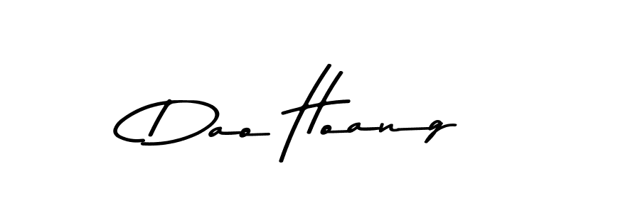 Design your own signature with our free online signature maker. With this signature software, you can create a handwritten (Asem Kandis PERSONAL USE) signature for name Dao Hoang. Dao Hoang signature style 9 images and pictures png