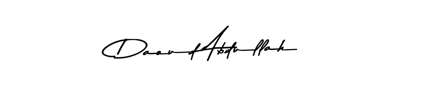 You should practise on your own different ways (Asem Kandis PERSONAL USE) to write your name (Daoud Abdullah) in signature. don't let someone else do it for you. Daoud Abdullah signature style 9 images and pictures png