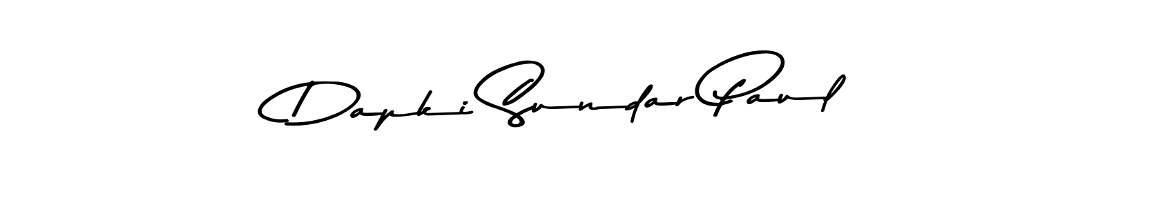 Make a beautiful signature design for name Dapki Sundar Paul. Use this online signature maker to create a handwritten signature for free. Dapki Sundar Paul signature style 9 images and pictures png