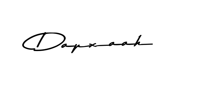 Make a beautiful signature design for name Dapxaah. With this signature (Asem Kandis PERSONAL USE) style, you can create a handwritten signature for free. Dapxaah signature style 9 images and pictures png