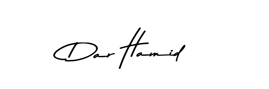 Design your own signature with our free online signature maker. With this signature software, you can create a handwritten (Asem Kandis PERSONAL USE) signature for name Dar Hamid. Dar Hamid signature style 9 images and pictures png