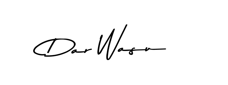 Design your own signature with our free online signature maker. With this signature software, you can create a handwritten (Asem Kandis PERSONAL USE) signature for name Dar Wasu. Dar Wasu signature style 9 images and pictures png