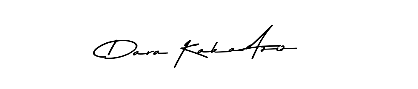 Use a signature maker to create a handwritten signature online. With this signature software, you can design (Asem Kandis PERSONAL USE) your own signature for name Dara Kaka Aziz. Dara Kaka Aziz signature style 9 images and pictures png