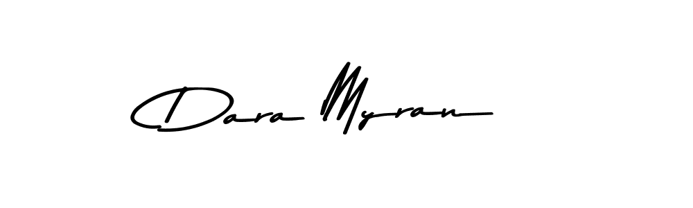 Design your own signature with our free online signature maker. With this signature software, you can create a handwritten (Asem Kandis PERSONAL USE) signature for name Dara Myran. Dara Myran signature style 9 images and pictures png