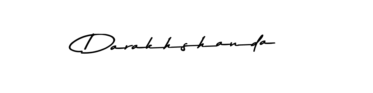 Darakhshanda stylish signature style. Best Handwritten Sign (Asem Kandis PERSONAL USE) for my name. Handwritten Signature Collection Ideas for my name Darakhshanda. Darakhshanda signature style 9 images and pictures png