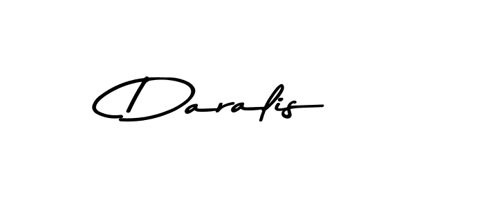 The best way (Asem Kandis PERSONAL USE) to make a short signature is to pick only two or three words in your name. The name Daralis include a total of six letters. For converting this name. Daralis signature style 9 images and pictures png