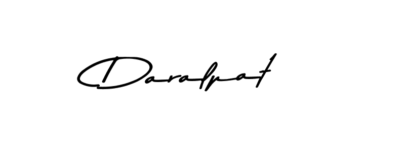 Make a beautiful signature design for name Daralpat. Use this online signature maker to create a handwritten signature for free. Daralpat signature style 9 images and pictures png