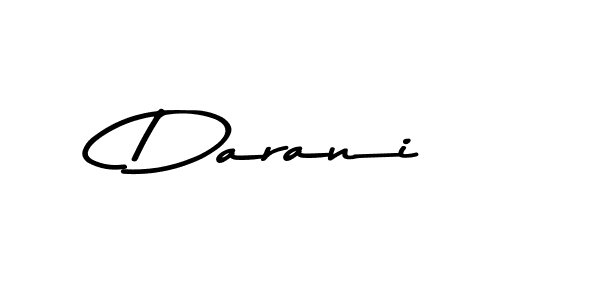 Use a signature maker to create a handwritten signature online. With this signature software, you can design (Asem Kandis PERSONAL USE) your own signature for name Darani. Darani signature style 9 images and pictures png