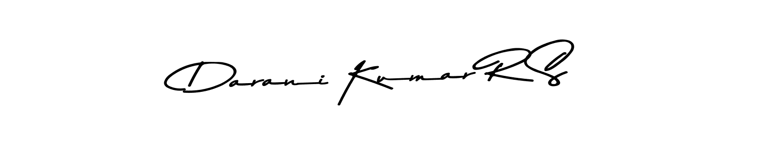 Use a signature maker to create a handwritten signature online. With this signature software, you can design (Asem Kandis PERSONAL USE) your own signature for name Darani Kumar R S. Darani Kumar R S signature style 9 images and pictures png