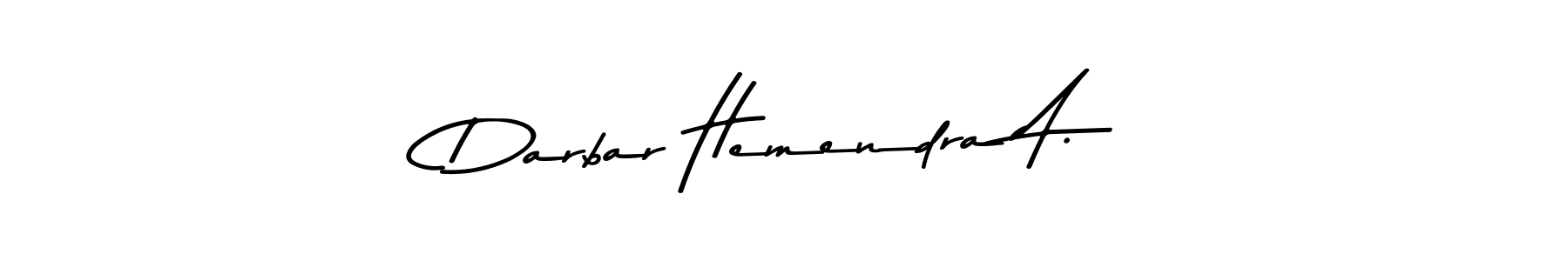 It looks lik you need a new signature style for name Darbar Hemendra A.. Design unique handwritten (Asem Kandis PERSONAL USE) signature with our free signature maker in just a few clicks. Darbar Hemendra A. signature style 9 images and pictures png