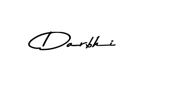 Make a beautiful signature design for name Darbhi. With this signature (Asem Kandis PERSONAL USE) style, you can create a handwritten signature for free. Darbhi signature style 9 images and pictures png
