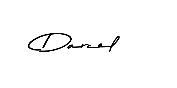 How to make Darcel name signature. Use Asem Kandis PERSONAL USE style for creating short signs online. This is the latest handwritten sign. Darcel signature style 9 images and pictures png
