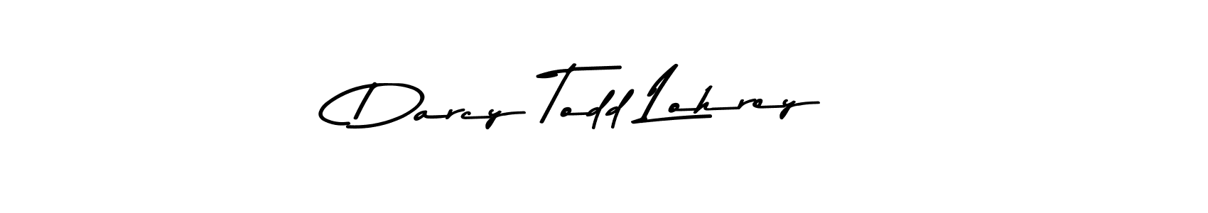 Asem Kandis PERSONAL USE is a professional signature style that is perfect for those who want to add a touch of class to their signature. It is also a great choice for those who want to make their signature more unique. Get Darcy Todd Lohrey name to fancy signature for free. Darcy Todd Lohrey signature style 9 images and pictures png