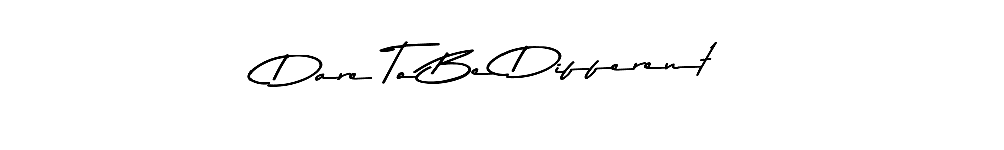 Use a signature maker to create a handwritten signature online. With this signature software, you can design (Asem Kandis PERSONAL USE) your own signature for name Dare To Be Different. Dare To Be Different signature style 9 images and pictures png