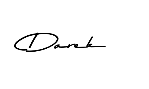 Create a beautiful signature design for name Darek. With this signature (Asem Kandis PERSONAL USE) fonts, you can make a handwritten signature for free. Darek signature style 9 images and pictures png